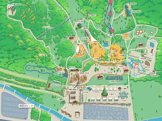 盖州景区手绘地图在紧急疏散与救援中的重要作用 ？