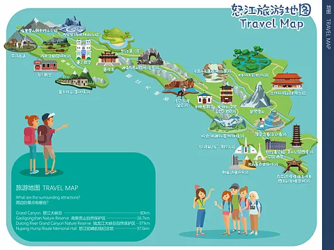 盖州智慧导览系统下的手绘地图个性化推荐功能？